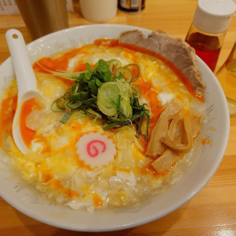 サンラー麺(らぁ麺友膳堂)
