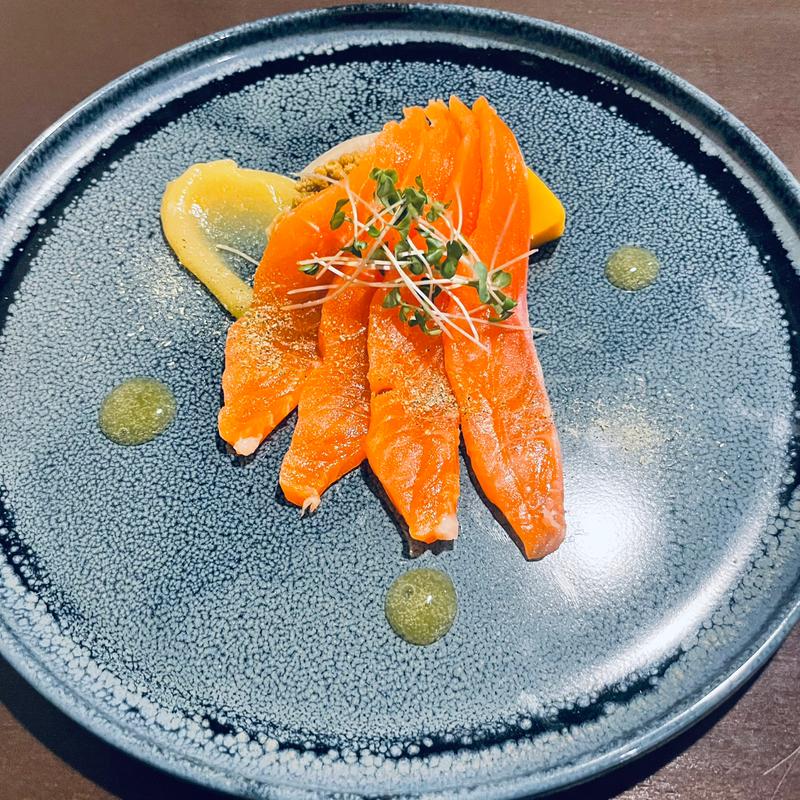八千穂漁業の信州サーモンのマリネ(BISTRO 響)