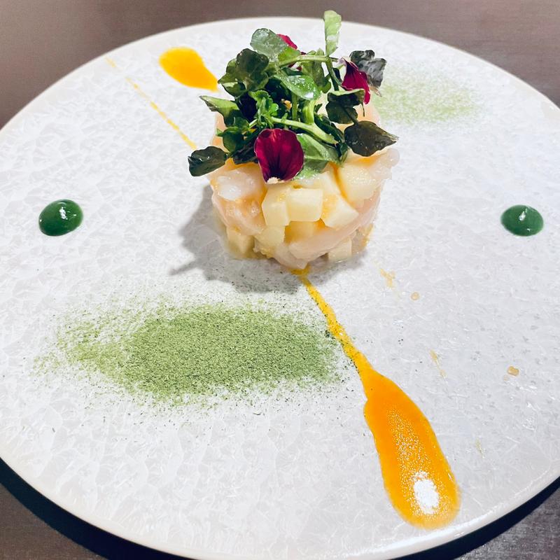 ホタテと信州りんごのサラダ仕立(BISTRO 響)