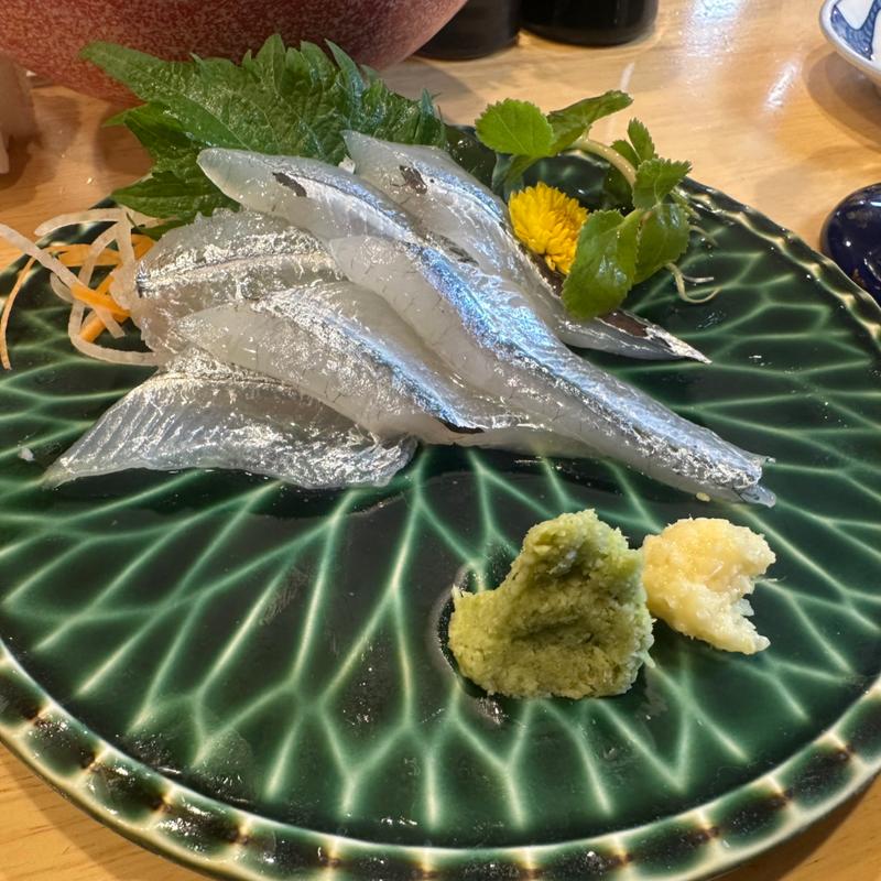 サヨリ お造り(鮨や いしもん)