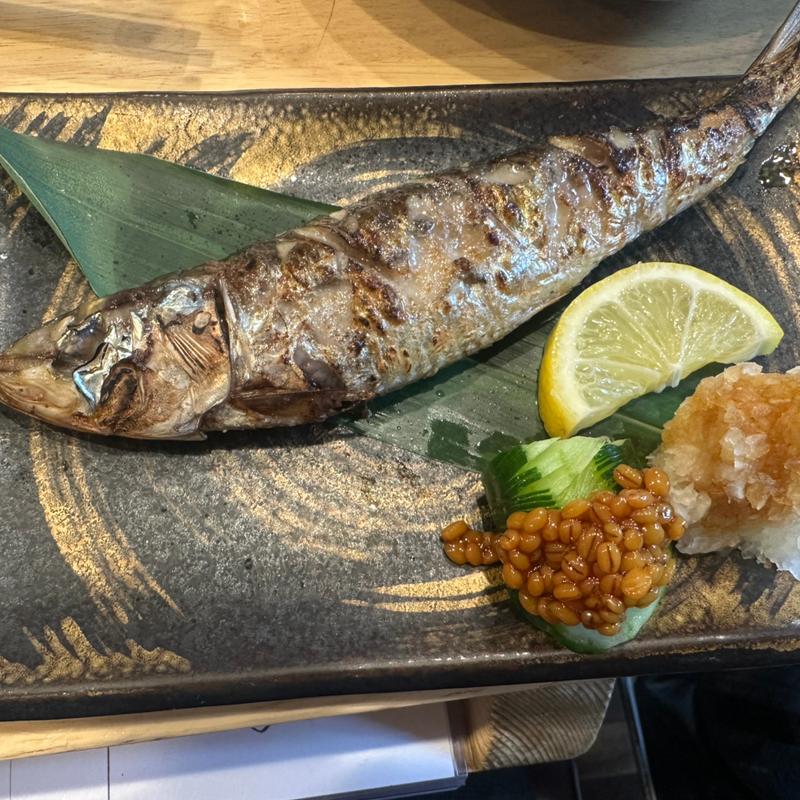 トロイワシ塩焼き(鮨や いしもん)