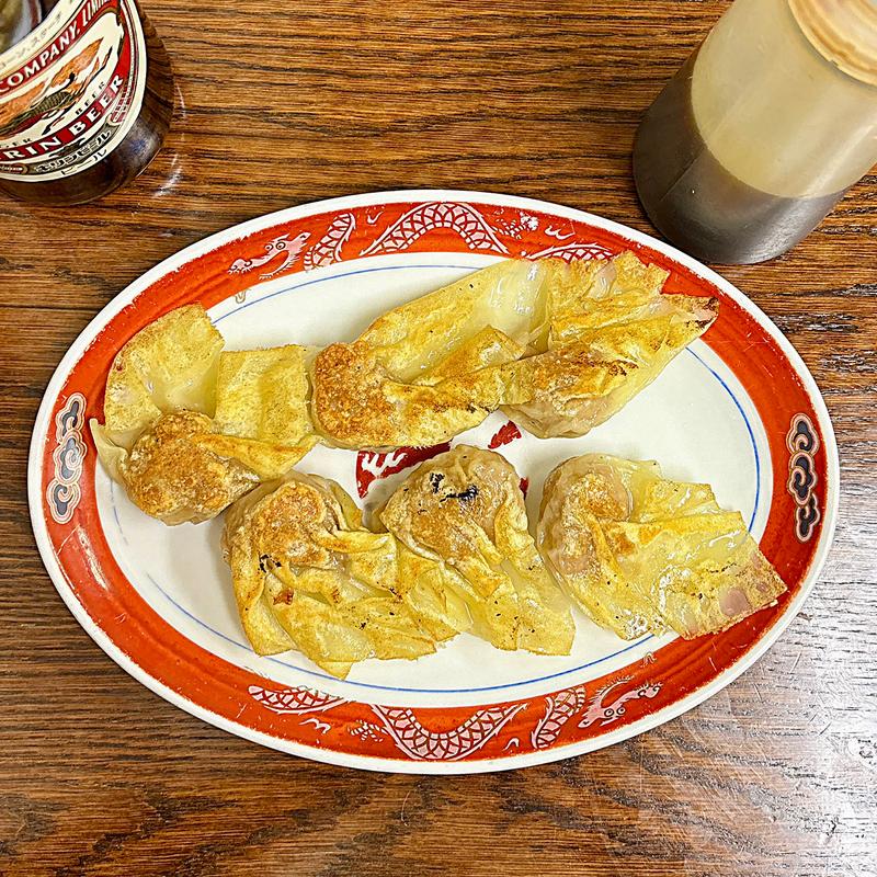 焼きワンタン(支那ソバ かづ屋)