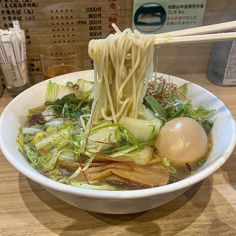 天理ラーメン(麺屋丈六 キーノ和歌山店)