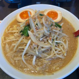 味噌ラーメン大➕たまご(ラーメン めん王 野田みずき店)