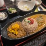 カレー2種盛り