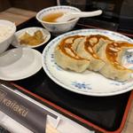 開楽特製 ジャンボ餃子　餃子定食 （3個）(開楽 本店 )