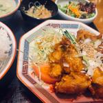 油淋鶏定食(拉拉飯店 （ラーラーハンテン）)