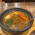 肉2倍牛すじ煮込みカレー(ホットスプーン 西新宿店（Hot Spoon）)