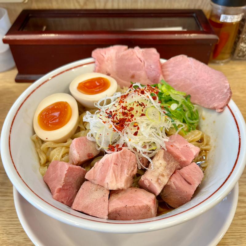 特製魚介まぜそば(らーめん香澄 中崎町店 （ラーメン カスミ）)