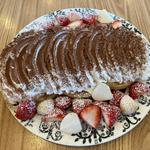 ティラミス風パンケーキ(いちごの里 いちご一会)
