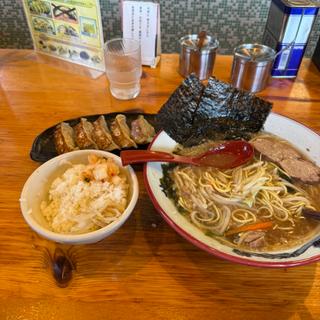 ラーメンセット　野菜(椿　ラーメンショップ 木立店 )