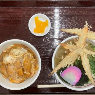 ミニ丼セット(カツ丼)