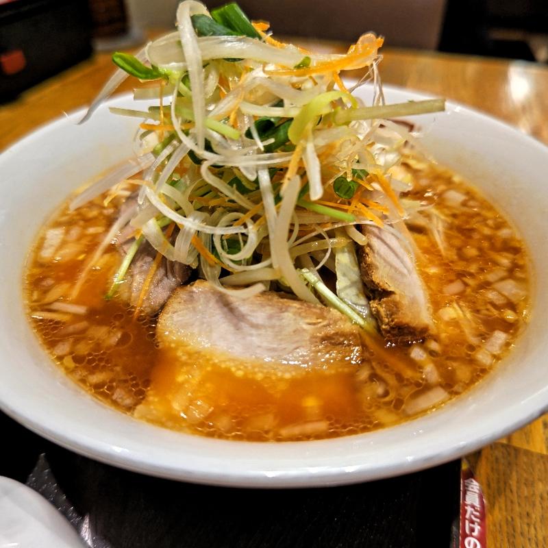 8種野菜のポカポカ味噌ラーメン(喜多方ラーメン 坂内 石川町店)