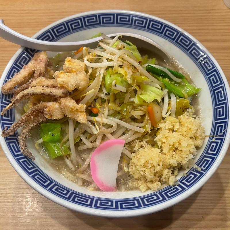 ゲソ揚げタンメン(タンメン トナリ 西葛西店)