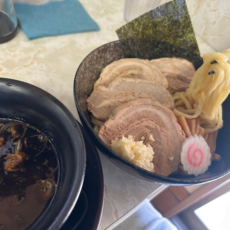 豚黒マー油つけ麺(麺屋 みのわ)