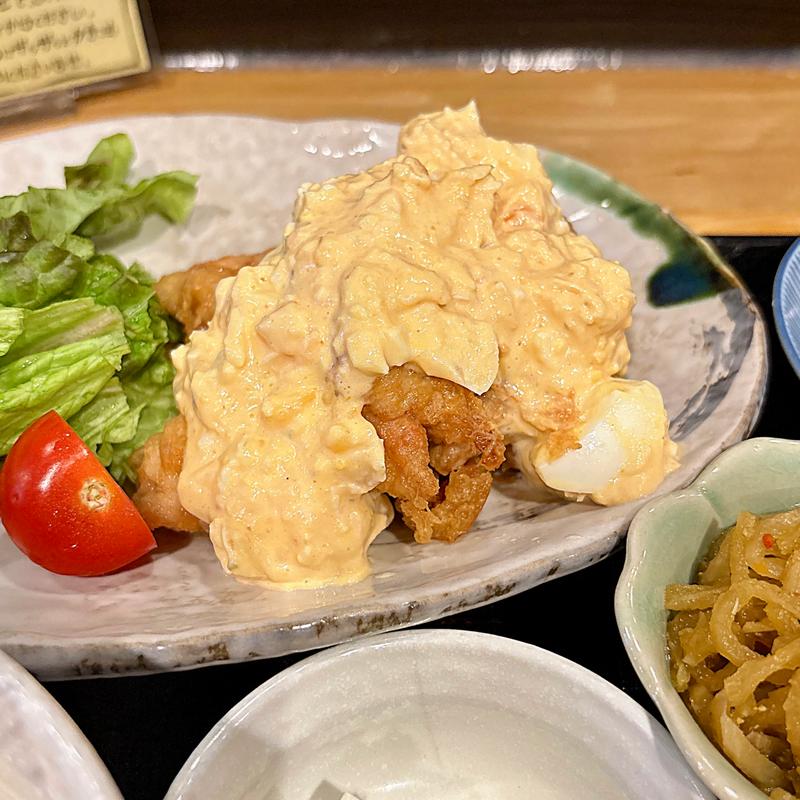 ちきん南蛮定食(でんでんでん)