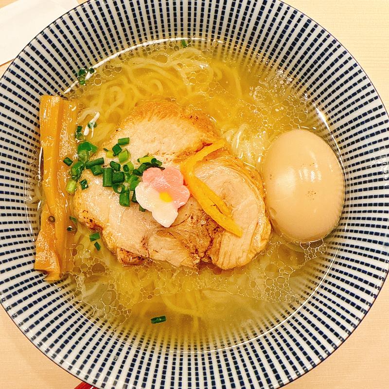 鯛塩らぁ麺(鯛塩そば 灯花 ルミネ荻窪店)