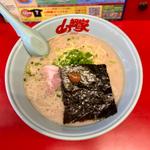 朝ラーメン中盛(ラーメン山岡家 南2条店)