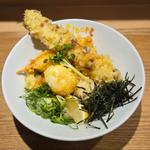とりちく玉天ぶっかけUDON