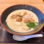 ランチ 海鮮ごろっと白いカレーうどん(とんでん 花畑店)