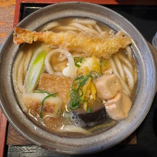 鍋焼きうどん(のらや 石切店)