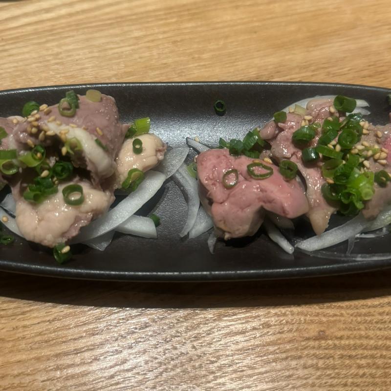 レバ刺し(黒澤惣三商店 炭火)