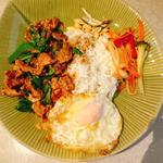 タイ風バジル炒めごはんset(ブラインドウォーターメロン（Blind Watermelon）)