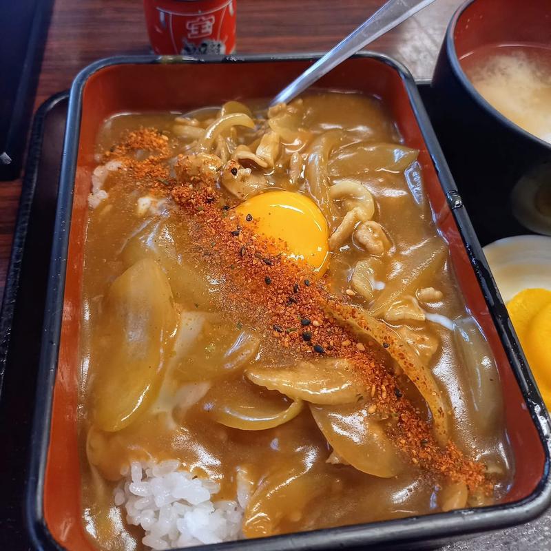 カレー丼(越路家)