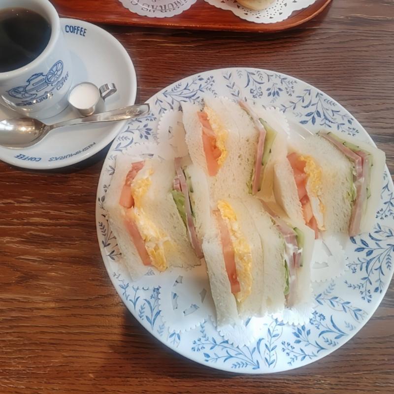 ミックサンドセット(神戸にしむら珈琲店 中山手本店 （コウベニシムラコーヒーテン）)