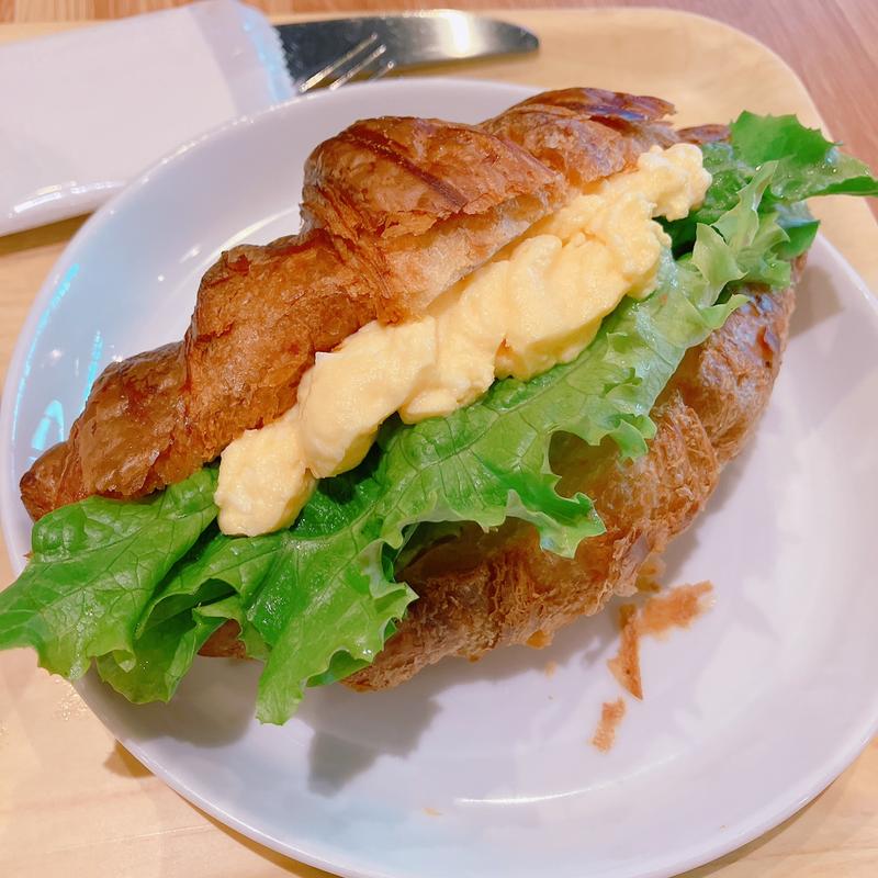 たまごサンドクロワッサン(リワードコーヒー 葛西駅前店)