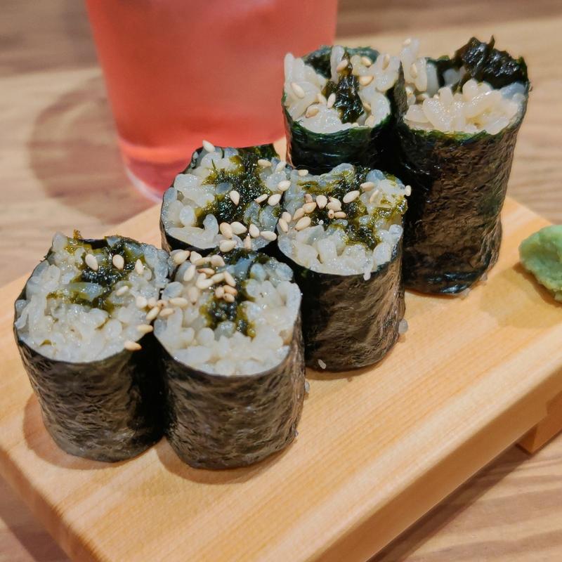 自家製あおのり( 海鮮レアカツ 手巻きずし KITSUNE(狐))