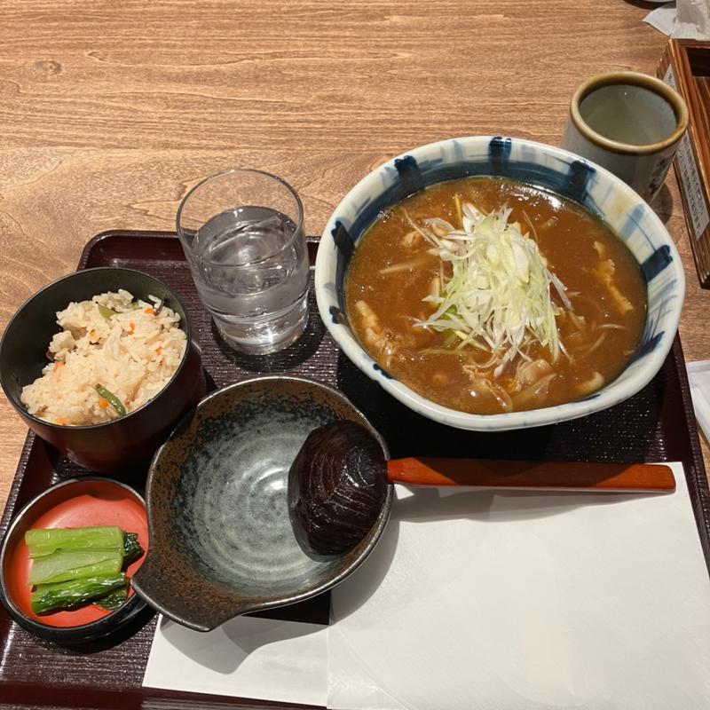 カレー南蛮そば(信州そば処 そじ坊 宝塚ソリオ店)