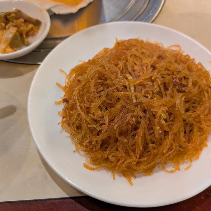 麻婆春雨ランチセット(随園別館 新宿店)