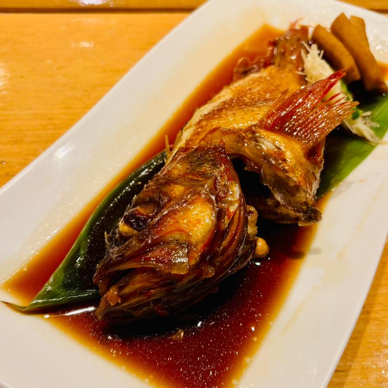 金目の煮付け(塩竃すし哲 S-PAL仙台店)