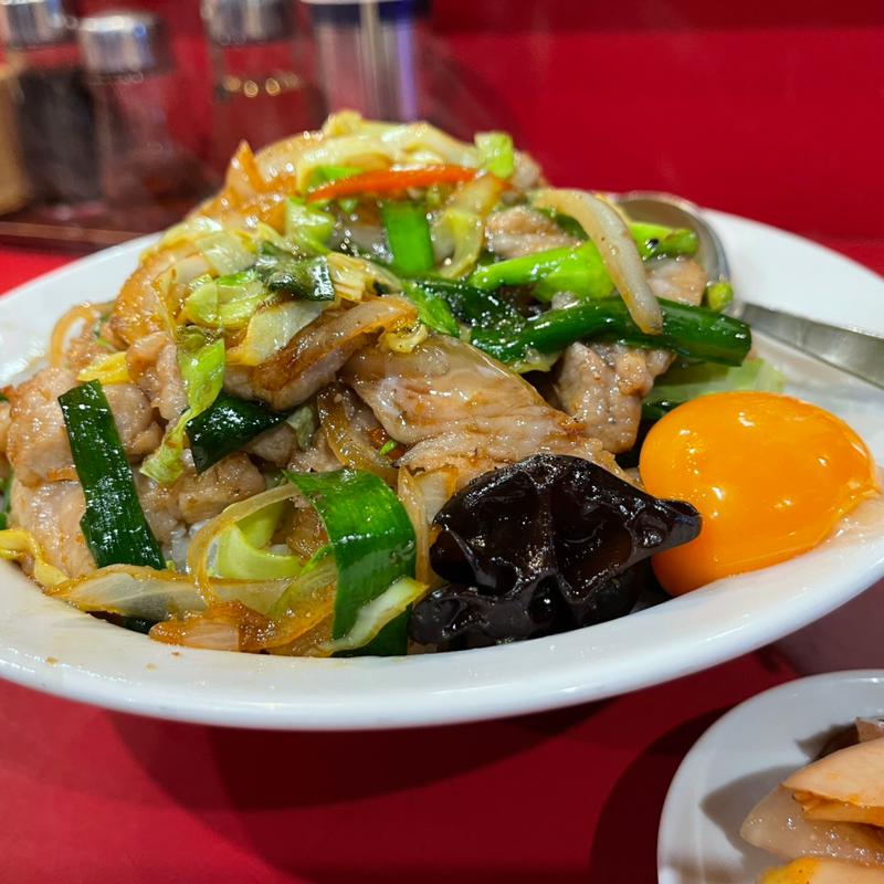 スタミナ丼　大盛り(えのけん)