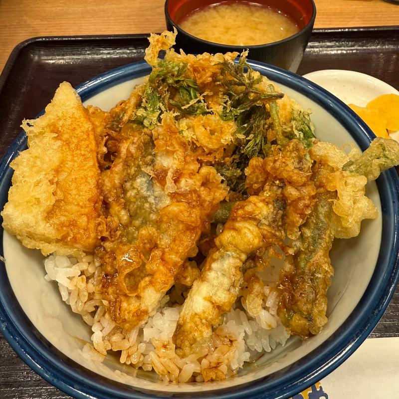 桜海老と鰆の天丼 (天丼てんや 多摩センター店)