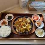豚プルコギ定食(本格韓国料理 BabSang（バブサン）)