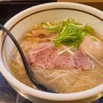 味玉塩ラーメン(麺屋 焔)