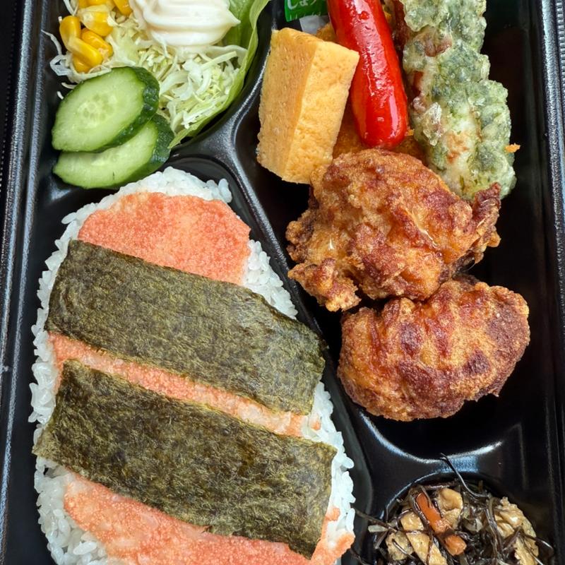 のりから明太弁当　大盛(じゃぱん亭 柳島店)