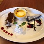 ドルチェミスト（3種のデザート盛り合わせ）(グラッチェガーデンズ 練馬土支田店)