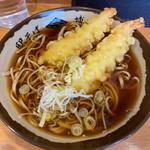 えび天そば＋えび天追加