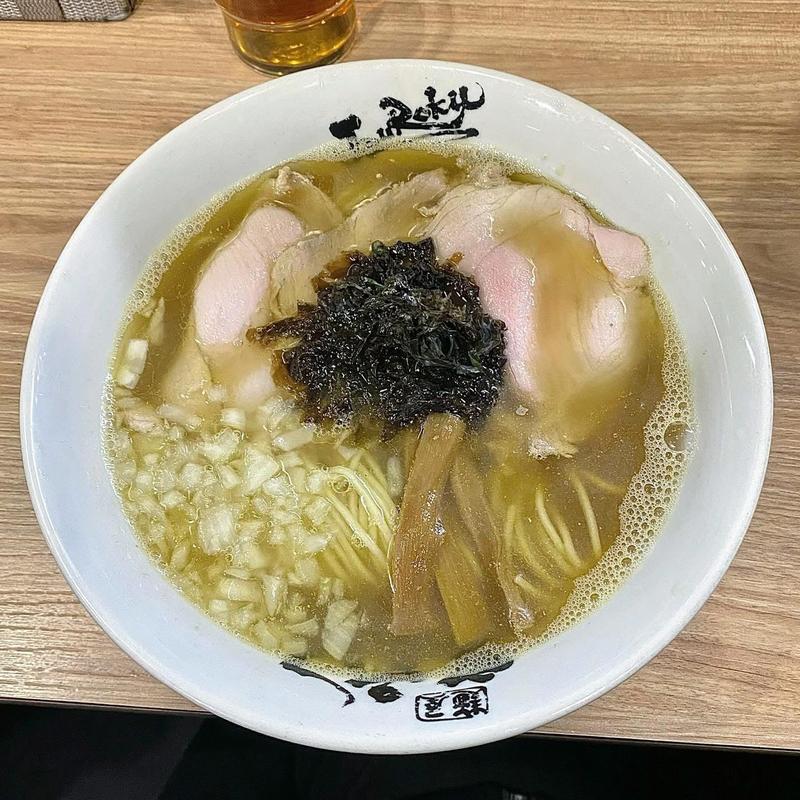 煮干し中華そば 塩(麺屋丈六 キーノ和歌山店)