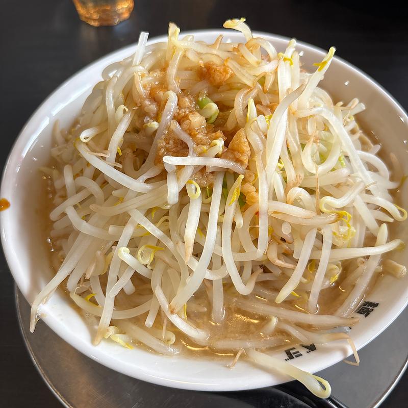 ラーメン　大盛野菜マシ油少なめ(麺×肉×ベジ メガ豚パンチ新発田店)