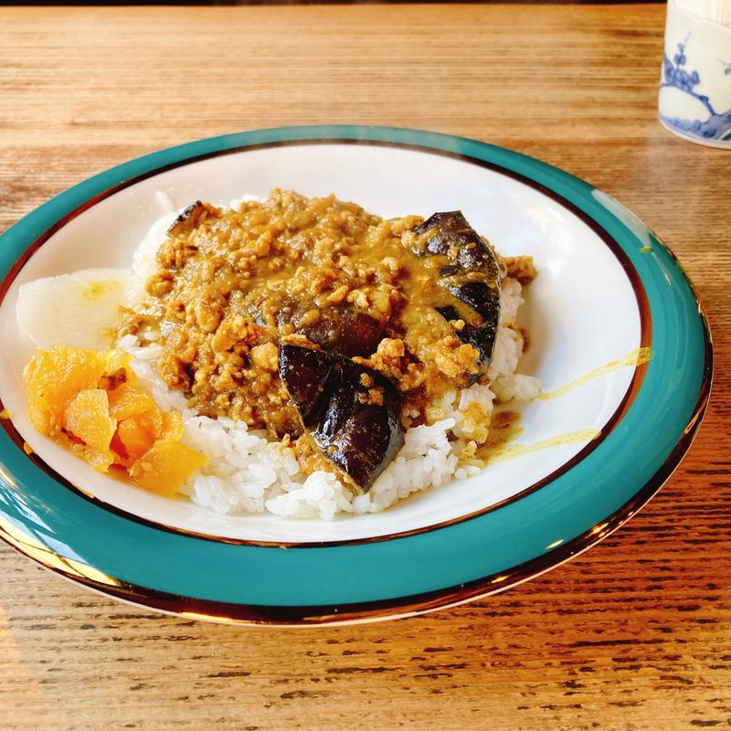 ナスとひき肉のカレー(書簡集 )