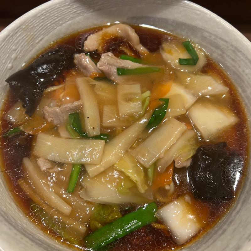 うま煮ソバ(中華ラーメン うえだ)