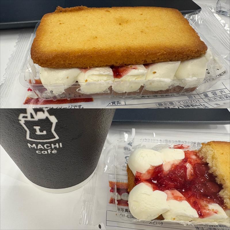 いちごのバターサンド(ローソン 横浜南幸二丁目店)