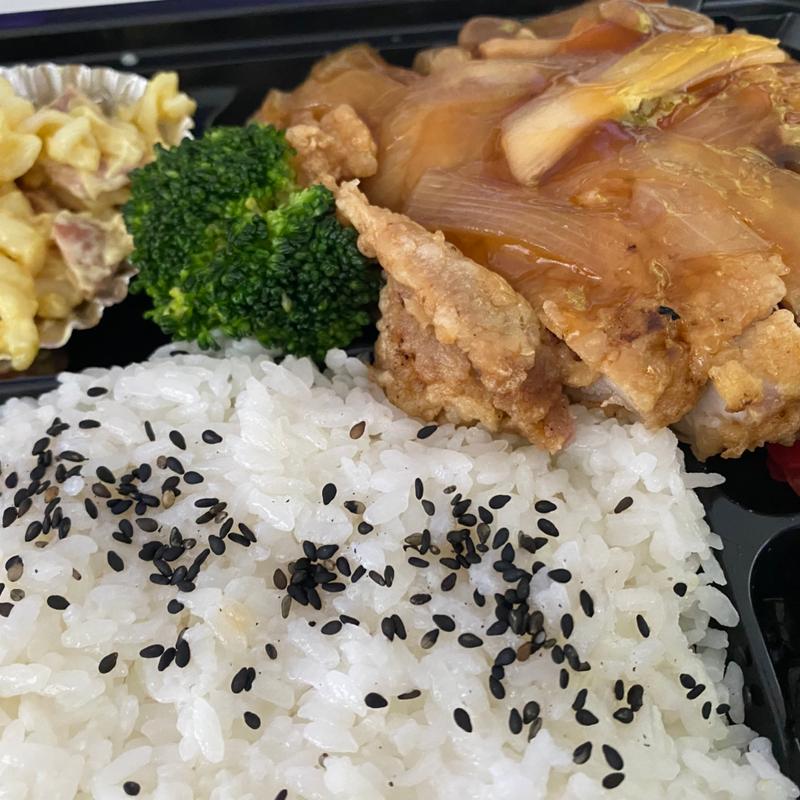 揚げ鳥野菜あんかけ弁当(大吉本店)