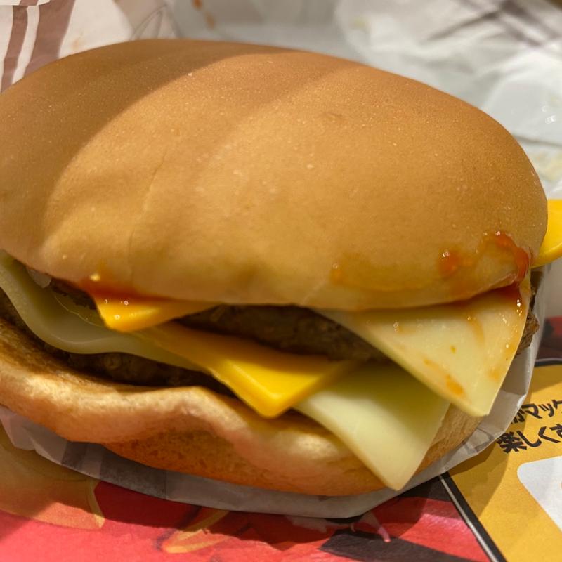 チーズチーズダブルチーズバーガー(マクドナルド 外環賀茂店)