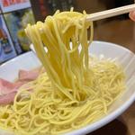 アゴ煮干ダシ塩中華蕎麦(麺や旅凮車)
