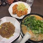 味噌ラーメンガッツリ定食(来来亭 高浜店)